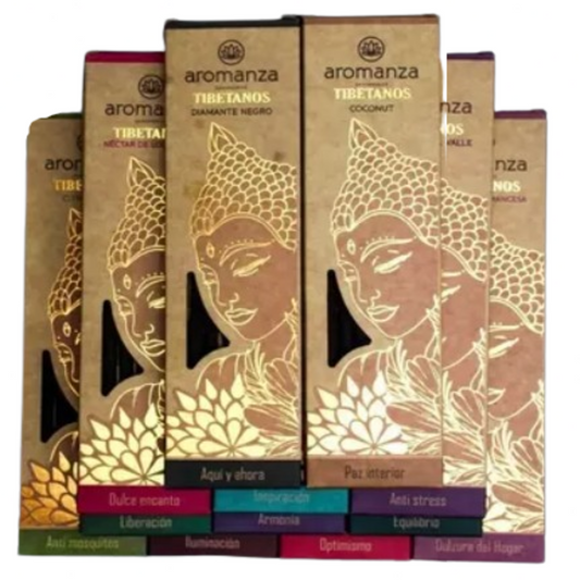 INCENSO AROMANZA TIBETANOS (Escolha o Aroma)