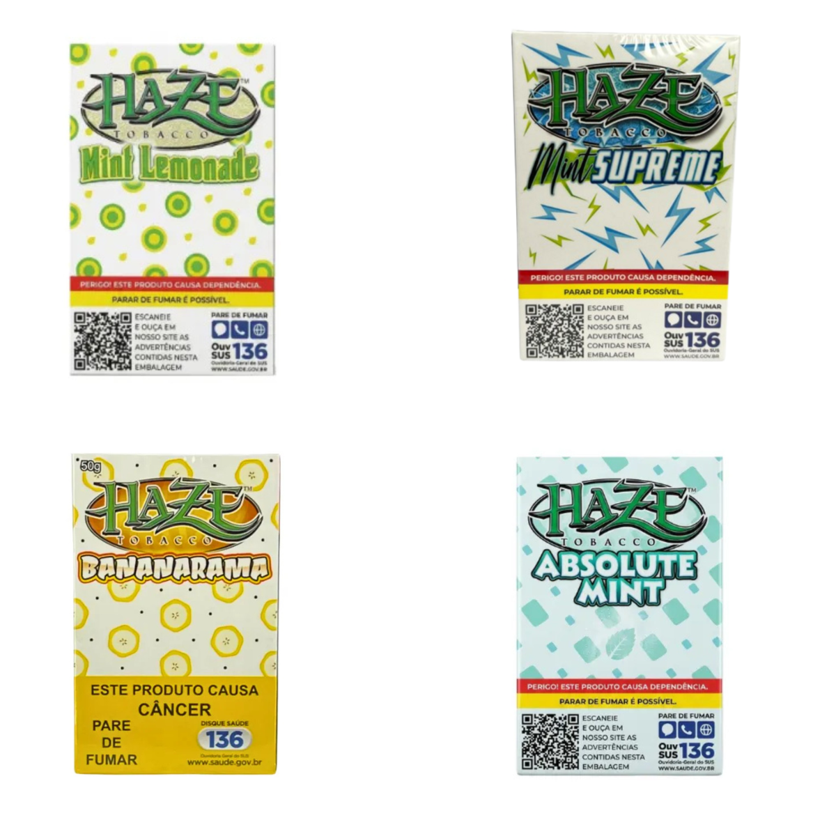 ESSÊNCIA HAZE 50G (Escolha o Sabor)