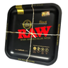 BANDEJA RAW BLACK FOSCA METAL QUADRADA
