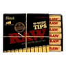 PITEIRA DE PAPEL RAW BLACK PRE ROLLED