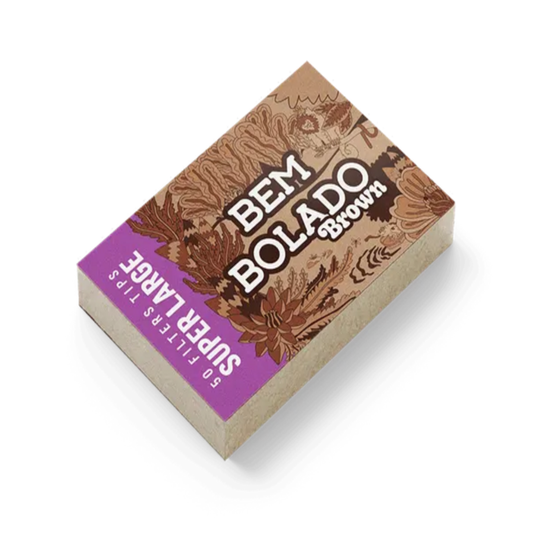 PITEIRA DE PAPEL BEM BOLADO BROWN SUPER LARGE