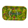 BANDEJA PAPELITO TROPICAL METAL VERDE MÉDIA