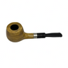CACHIMBO SEMI-CURVO – MADEIRA CLARA OCRE POLIDA