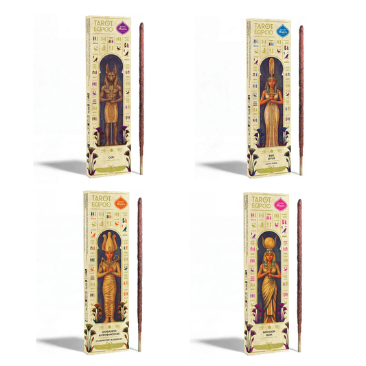 INCENSO SAGRADA MADRE TAROT EGÍPCIO 6 VARETAS (Escolha o Aroma)