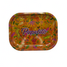 BANDEJA PAPELITO FAUNA E FLORA LARANJA METAL PEQUENA